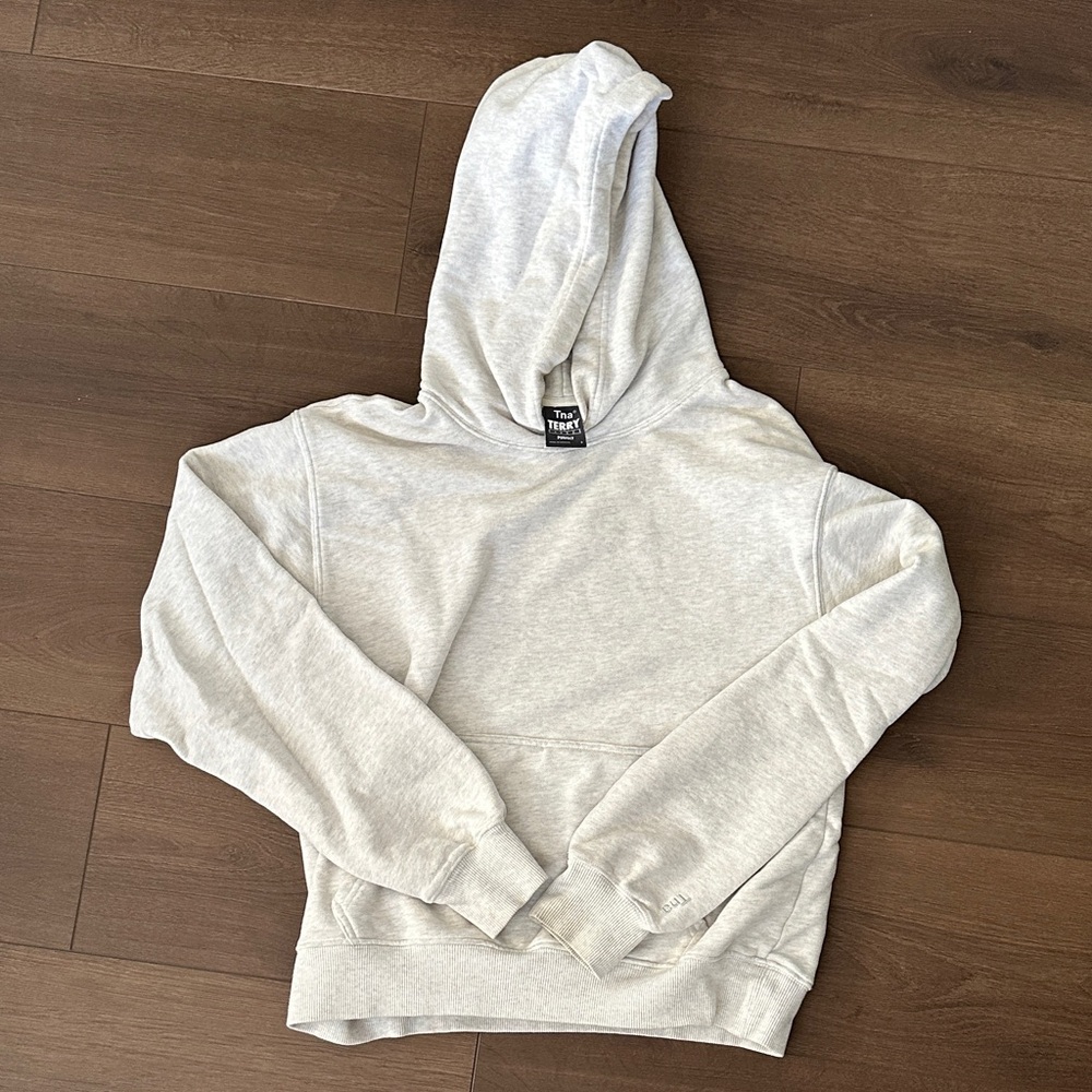 TNA Heather Gray Terry Hoodie
